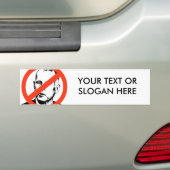 AUTOCOLLANT DE VOITURE BRUN D'ANTI-JERRY (En voiture)