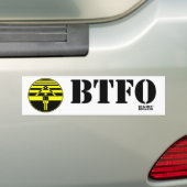 Autocollant De Voiture BTFO, branchent le F#@* (En voiture)