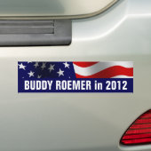Autocollant De Voiture Buddy Roemer à la présidence en 2012 (En voiture)