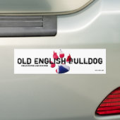 Autocollant De Voiture Bulldog (En voiture)