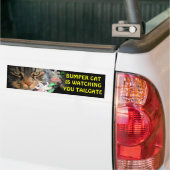 Autocollant De Voiture Bumper Cat vous regarde Mème TAILGATE 3 (Sur camion)