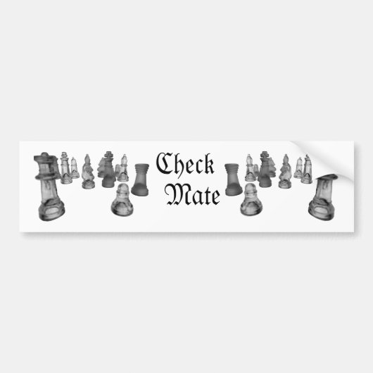 Autocollant De Voiture Bumper Sticker (Devant)