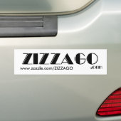 Autocollant De Voiture Bumper Sticker Business ZIZAGO (En voiture)
