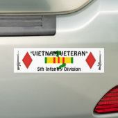 Autocollant De Voiture Bumper Sticker de 5e division Inf (En voiture)