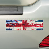Autocollant De Voiture Bumper Sticker, drapeau anglais (En voiture)