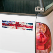 Autocollant De Voiture Bumper Sticker, drapeau anglais (Sur camion)