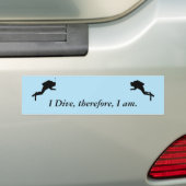 Autocollant De Voiture Bumper Sticker - I Dive ... (En voiture)