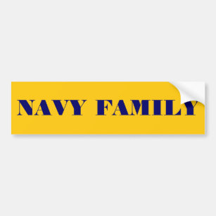 Autocollant De Voiture Bumper Sticker Marine Family