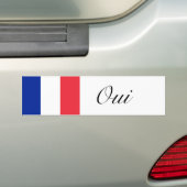 Autocollant De Voiture Bumper Sticker Oui (En voiture)