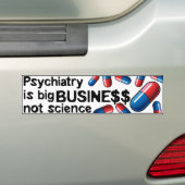 Autocollant De Voiture Bumperstick de la science d'importante affaire de (En voiture)