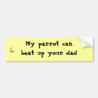 Autocollant De Voiture Bumpersticker