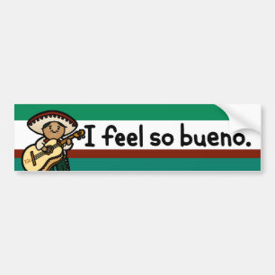Autocollant De Voiture bumpersticker ainsi bueno.