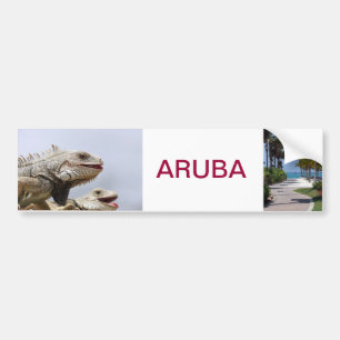 Autocollant De Voiture bumpersticker Aruba