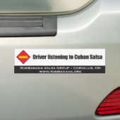 Autocollant De Voiture bumpersticker-avertissement (En voiture)