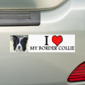 Autocollant De Voiture bumpersticker border collie (En voiture)