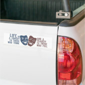 Autocollant De Voiture Bumpersticker de citation LIFE (Sur camion)