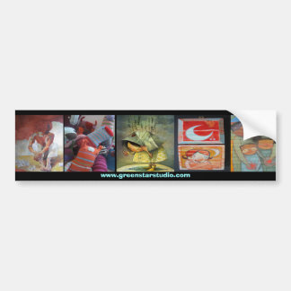 Autocollant De Voiture bumpersticker de greenstarstudio