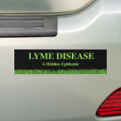 Autocollant De Voiture Bumpersticker de la maladie de Lyme (En voiture)