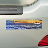 Autocollant De Voiture Bumpersticker de plage de Maui Hawaï (En voiture)