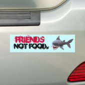 Autocollant De Voiture Bumpersticker de requin (En voiture)
