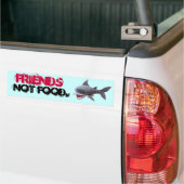Autocollant De Voiture Bumpersticker de requin (Sur camion)