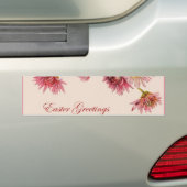 Autocollant De Voiture Bumpersticker de voeux de Pâques (En voiture)