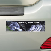 Autocollant De Voiture Bumpersticker d'ITHACA, NEW YORK (En voiture)