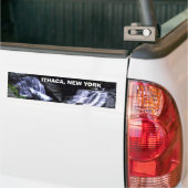 Autocollant De Voiture Bumpersticker d'ITHACA, NEW YORK (Sur camion)