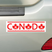 Autocollant De Voiture Bumpersticker du Canada (En voiture)