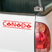Autocollant De Voiture Bumpersticker du Canada (Sur camion)