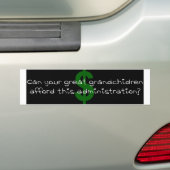 Autocollant De Voiture Bumpersticker indigne de dépense (En voiture)