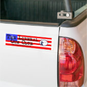 Autocollant De Voiture Bumpersticker patriotique de LGC (Sur camion)