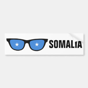 Autocollant De Voiture Bumpersticker personnalisé de la Somalie Shades