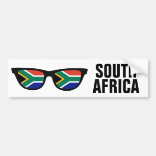 Autocollant De Voiture Bumpersticker personnalisé des nuances sud-africai