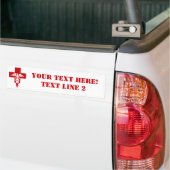 Autocollant De Voiture Bumpersticker professionnel Médicale - (Sur camion)