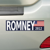 Autocollant De Voiture bumpersticker_romney_2012 (En voiture)