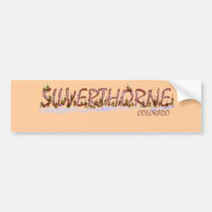 Autocollant De Voiture Bumpersticker Silverthorne Colorado