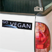 Autocollant De Voiture bumpersticker-VEGAN2 (Sur camion)