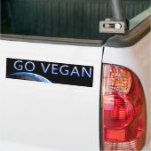 Autocollant De Voiture bumpersticker-VEGAN4 (Sur camion)