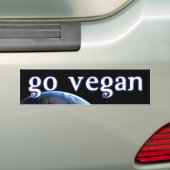 Autocollant De Voiture bumpersticker-VEGAN5 (En voiture)