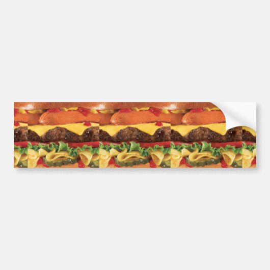 Autocollant De Voiture burger (Devant)