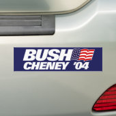 Autocollant De Voiture Bush Cheney '04 Bush 2004 (En voiture)