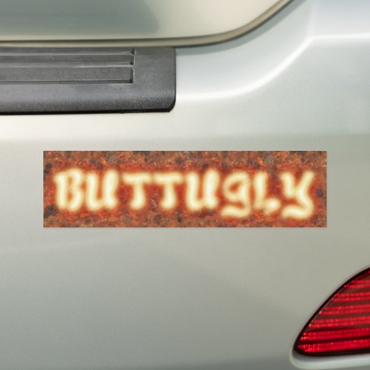 Autocollant De Voiture Buttugly chaud ! Adhésif pour pare-chocs (En voiture)