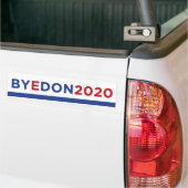 Autocollant De Voiture BYE DON 2020 bumper sticker (Sur camion)