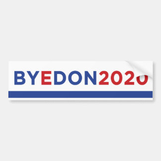 Autocollant De Voiture BYE DON 2020 bumper sticker