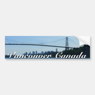 Autocollant De Voiture Cadeaux de souvenir de Vancouver d'adhésif pour