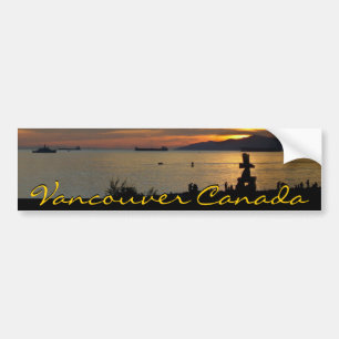 Autocollant De Voiture Cadeaux de souvenir de Vancouver d'adhésif pour