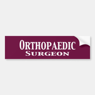 Autocollant De Voiture Cadeaux orthopédiques de chirurgien
