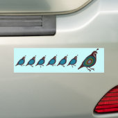Autocollant De Voiture Cailles (En voiture)