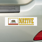 Autocollant De Voiture California Native (En voiture)